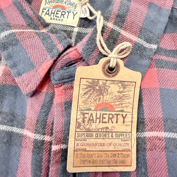 Faherty flannel shirt the movement flannel (retail $148) - Picture 3 of 3